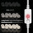 6 Bulbs LED Makeup Mirror Light Bulb Vanity Dimmable Lamp for Dressing Table - 7