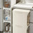 Storage Cabinet 5 Tier Narrow Gap Organizer with Wheels Waterproof Dustproof for Bathroom Kitchen Bedroom - Grey - 2
