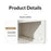 Storage Cabinet 5 Tier Narrow Gap Organizer with Wheels Waterproof Dustproof for Bathroom Kitchen Bedroom - Grey - 5