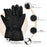 Electric Heated Gloves with 2x 5000mAh Battery Touchscreen Waterproof Rechargeable Warm Gloves for Winter Outdoor - 3