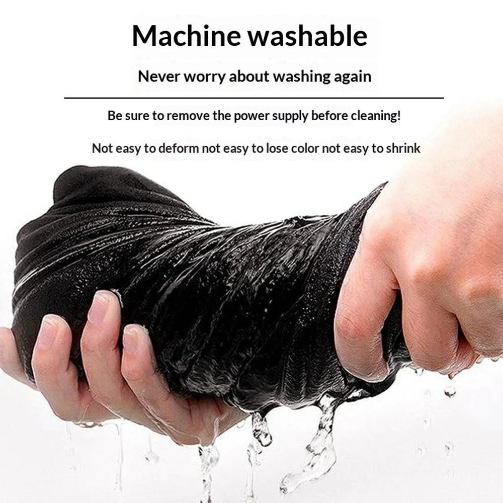 13 Heating Zone Electric Heated Underwear Set Winter Thermal USB 5V Cold-Proof Underwear Suit for Men Women - M - 3