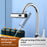 3-Mode Rotatable Kitchen Faucet Aerator 360 Degree Swivel Splash-Proof Water Tap Attachment for Washing - Silver - 3
