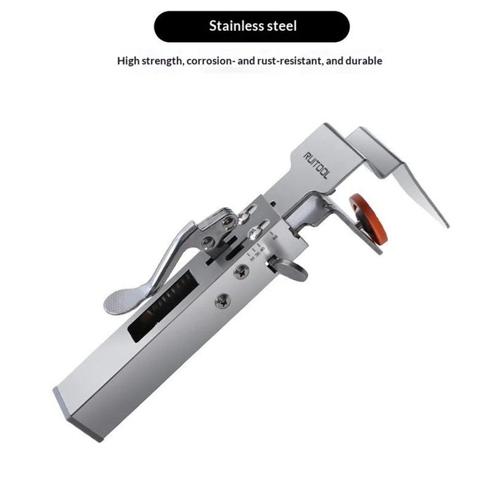 RUITOOL Stainless Steel Adjustable Drawer Installation Clamp 21-50mm Thickness Range Woodworking Tool for Cabinet - 3