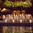 10m 100 LED Wedding Christmas Party Decorative Simulation Green Leaf Rattan Vine Battery Operated Light String - 4