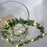 10m 100 LED Wedding Christmas Party Decorative Simulation Green Leaf Rattan Vine Battery Operated Light String - 6