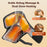 2Pcs Ankle Massager Air Compression Heating Pad 4 Levels 3 Temperature NTC Control for Pain Relief - Black - 2