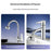 Faucet Aerator 3-Mode 360 Degree Rotate Tap Aerator Anti-Splash Pressure Boosting Bubbler - 6