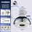Faucet Aerator 3-Mode 360 Degree Rotate Tap Aerator Anti-Splash Pressure Boosting Bubbler - 7