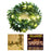 10m 100 LED Christmas Wedding Party Decorative Simulation Green Leaf Rattan Vine USB Charging Light String - 1