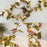 2.2m Artificial Rose Flowers Leaves Vine String Light Battery Powered Hanging Copper Wire Garland for Christmas Wedding, White / Pink - 7