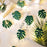 3m 20-LED Simulation Monstera Leaves Wedding Christmas LED Light String Nordic Party Decoration - 3