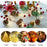 2m 20 LED Artificial Pine Cone Red Fruit Christmas Tree Light String Copper Wire Fairy Lamp - 5