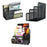 Office Letter Sorter Metal Mesh Desktop File Organizer with 3 Vertical Upright Compartments - 4
