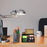 Office Letter Sorter Metal Mesh Desktop File Organizer with 3 Vertical Upright Compartments - 6