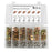 A7573 115PCS M4 M5 M6 M8 Hammer Head Drop U-Nut Clip Assortment Kit with Plastic Box - 4