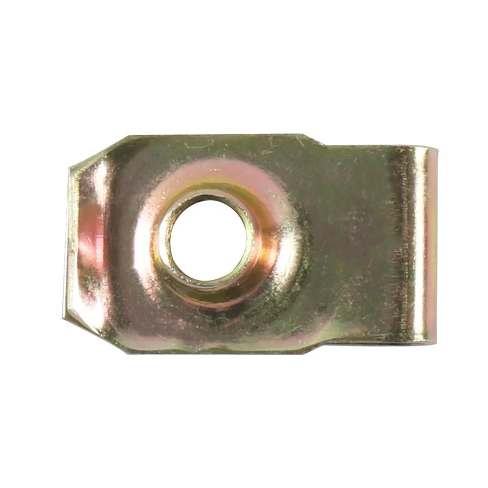 A7506 60PCS M4 M5 M6 M8 Color Zinc Tension Reed Nut Slot Assortment Kit with Plastic Box - 6