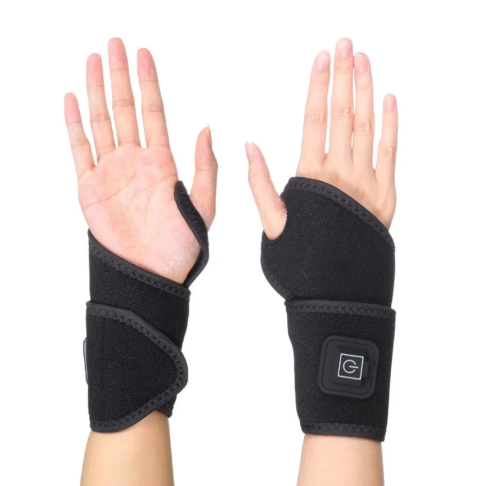 BABUTENLO 102206 Electric Heating Wrist Band with Wormwood Bag Sports Fitness Wrister Joint Care Hand Wrist Protection Heating Bracer - 7