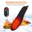11193 1Pair Outdoor Electric Heating Insoles Three-Speed Wireless Remote Control Temperature Regulation Warm Insoles Foot Care Devices - L Size: 41-46 - 3