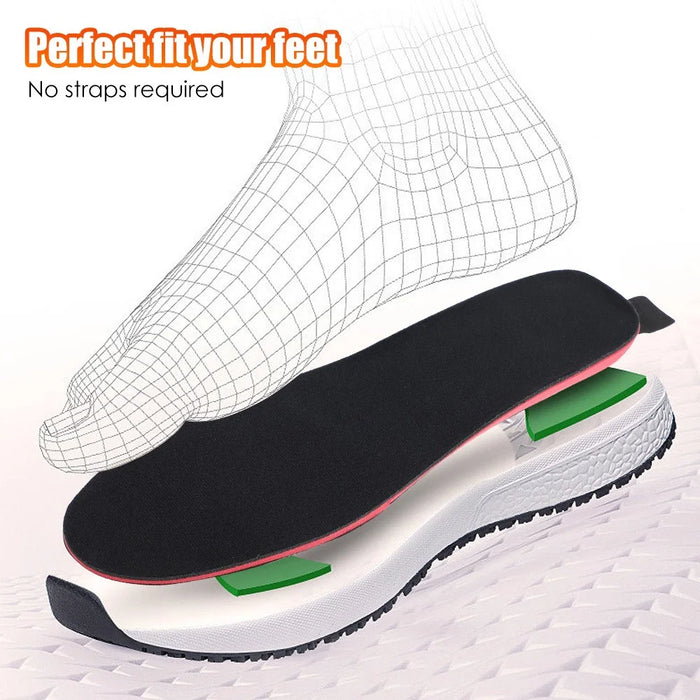 11193 1Pair Outdoor Electric Heating Insoles Three-Speed Wireless Remote Control Temperature Regulation Warm Insoles Foot Care Devices - L Size: 41-46 - 5
