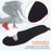 11193 1Pair Outdoor Electric Heating Insoles Three-Speed Wireless Remote Control Temperature Regulation Warm Insoles Foot Care Devices - L Size: 41-46 - 6