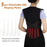 108 Magnets Tourmaline Magnetic Therapy Self-heating Vest Waist Back Shoulder Posture Corrector Spine Lumbar Brace Support Belt Pain Relief - M - 7