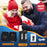 Winter Heated Stretch Socks USB Rechargeable Three-speed Adjustment Electric Heating Socks Long Tube Heated Sock Gift for Christmas (Free Size) - 3