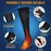 Winter Heated Stretch Socks USB Rechargeable Three-speed Adjustment Electric Heating Socks Long Tube Heated Sock Gift for Christmas (Free Size) - 5