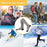 Winter Outdoor Washable Electric Heating Socks 3 Modes Elastic Cotton Socks (without Power Bank) - Grey - 6