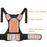 Magnets Heated Vest Posture Corrector Waist Brace Self Heating Lumbar Pad Corset for Back Support Pain Relief - M - 4
