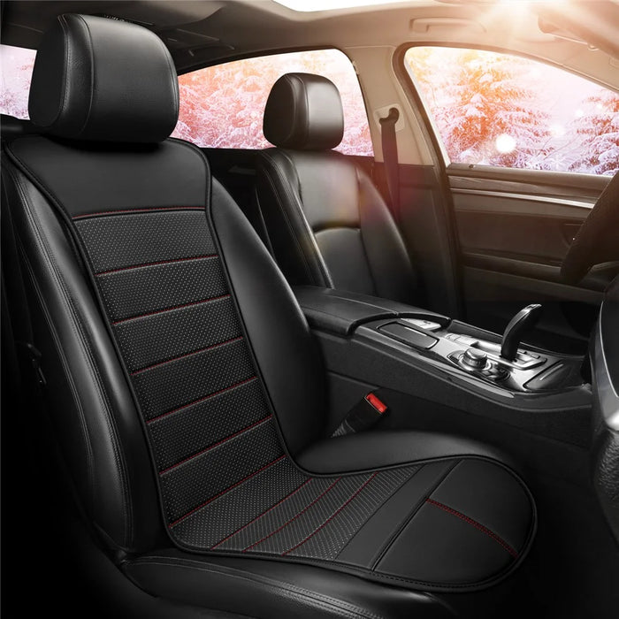 Universal 12V / 24V Car Seat Heater Cushion Winter Keep Warmer Heating Cover Pad - Black - 3