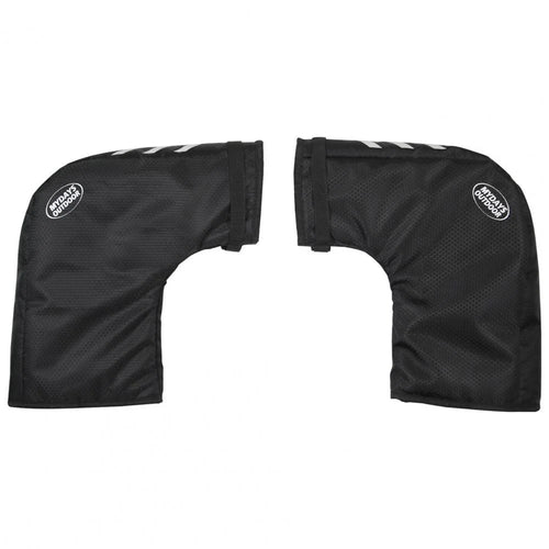 1 Pair Waterproof Oxford Cloth Fleece Lining Mittens Bicycle Motorcycle Riding Gloves for Winter - 1
