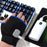 1Pair USB Hand Warmer Gloves Temperature Control Warm Hand Warmer Electric Heating Gloves for Skiing, Riding, Hiking - Pink - 6