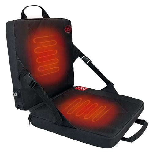 Winter Portable Heated Seat Cushion USB Charging Smart Heating Sponge Padded Soft Seat Mat for Outdoor Camping Hunting Sports Car Office - 1