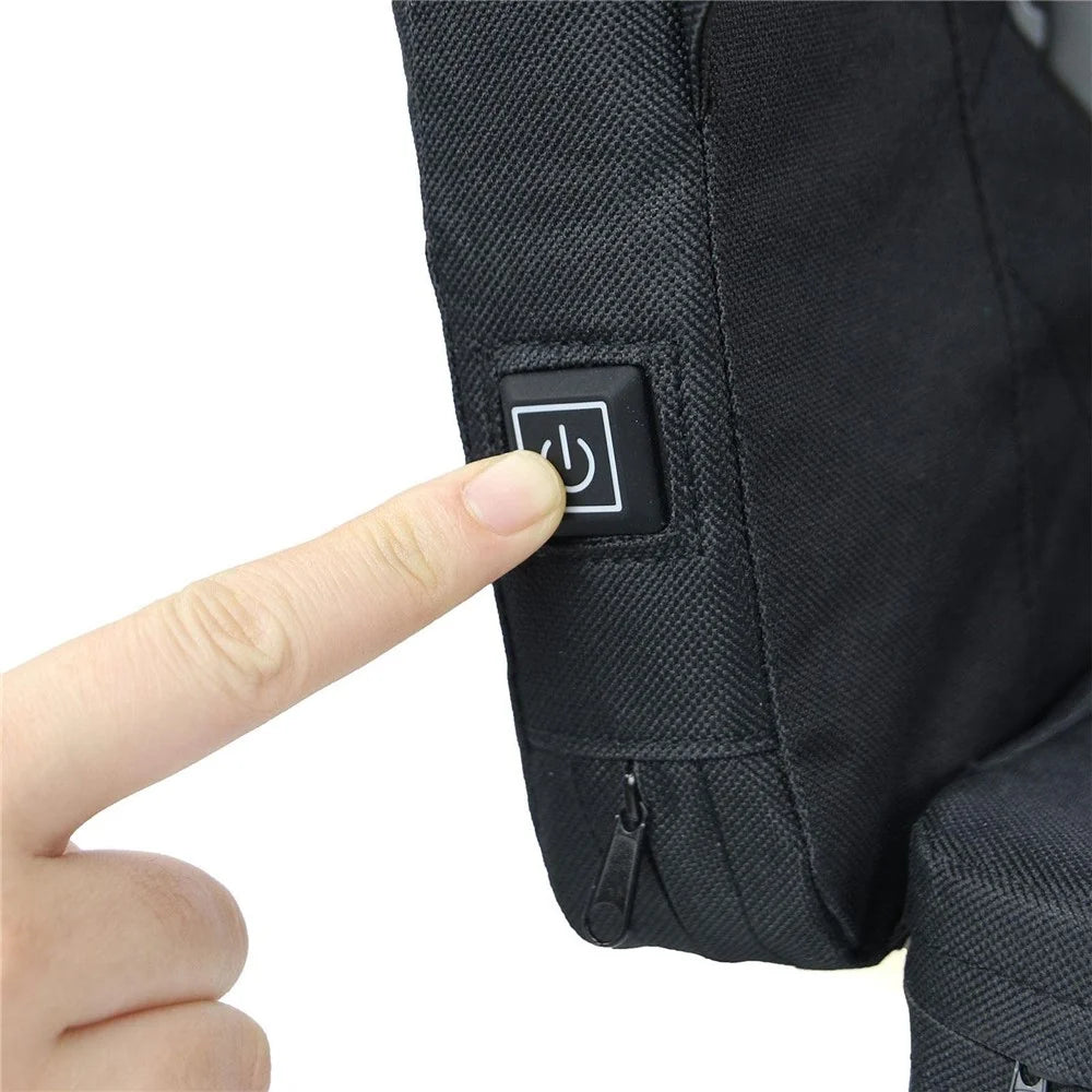 Winter Portable Heated Seat Cushion USB Charging Smart Heating Sponge Padded Soft Seat Mat for Outdoor Camping Hunting Sports Car Office - 6