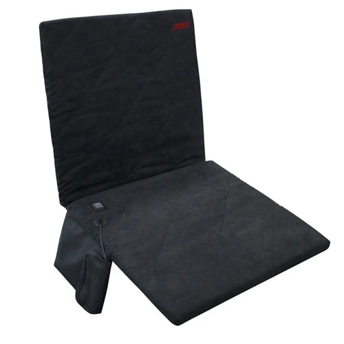 MYDAYS OUTDOOR 16 inch Heated Stadium Seat Chair Pad 3 Levels Portable USB Heated Seat Cushion for Outdoor - Black - 1