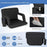 Heated Stadium Seat Foldable Bleacher Chair 6 Reclinng Positions Back and Arm Support Thick Cushion for Outdoors Picnic Camping Sports - 5