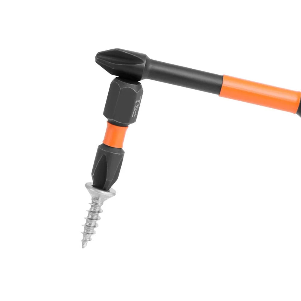 6Pcs 25 / 50 / 65 / 70 / 90 / 150mm Magnetic Cross Screwdriver Bit Electric Drill Bit Power Screwdriver Bit - 7