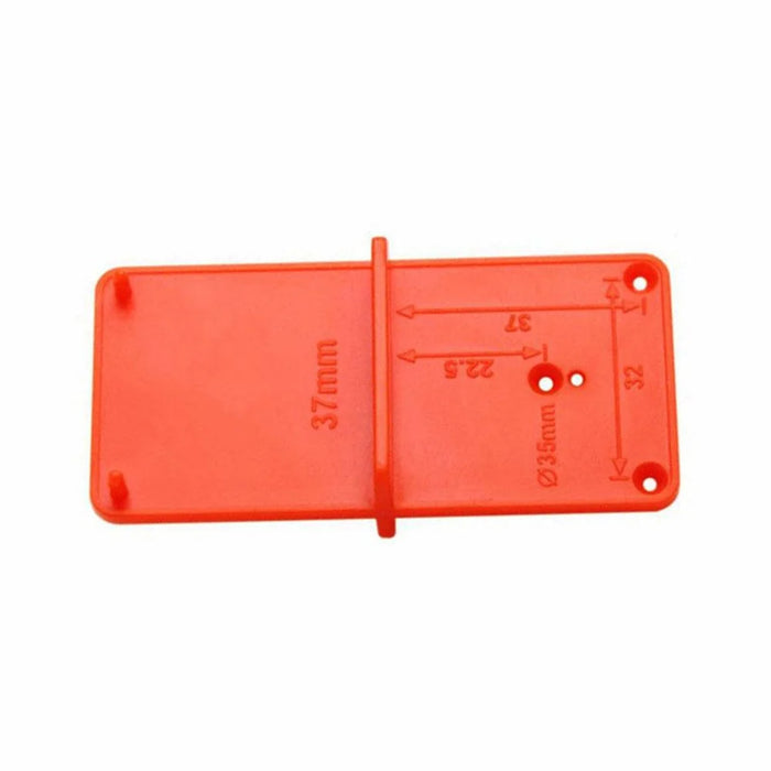 35mm 40mm Hinge Hole Drilling Guide Locator Hole Drill Opener Locator for Door Cabinet Assemble - 4