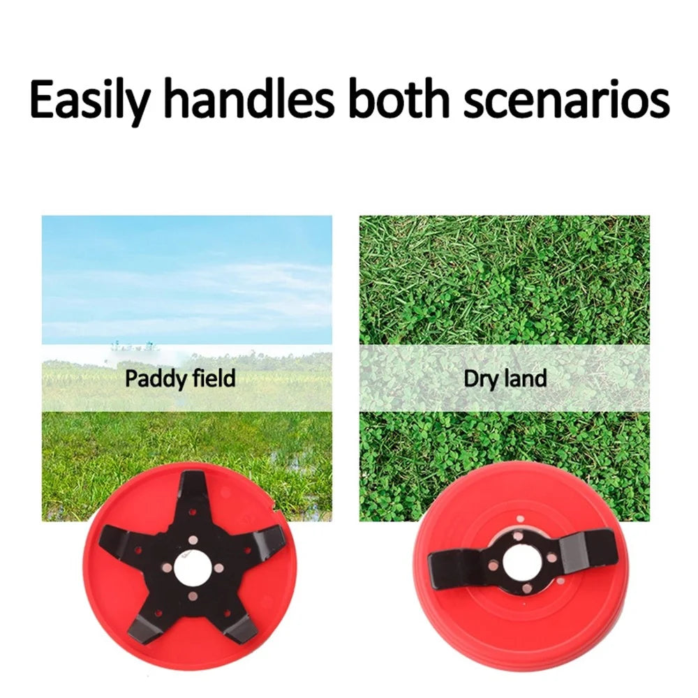 Multifunctional Weeding Plate Lawn Mower Blade Grass Trimmer Head Weeder Accessories - 2