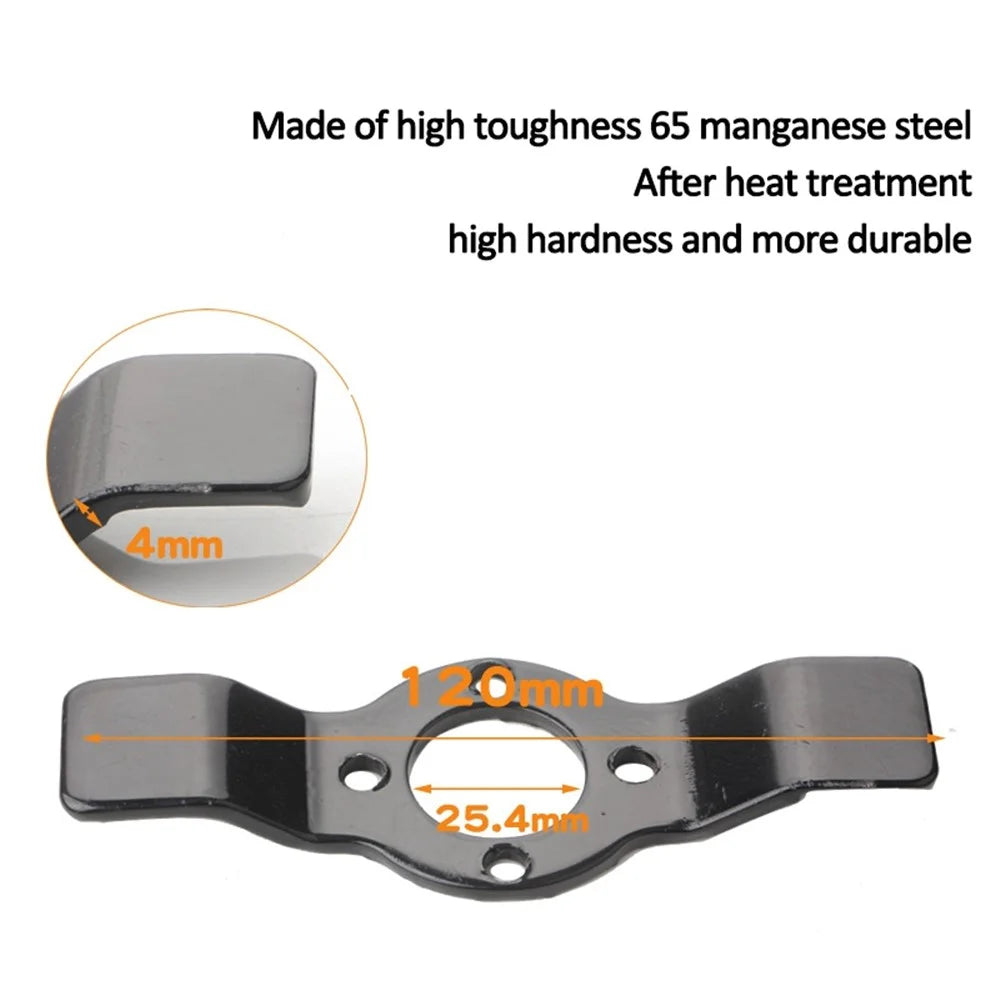 Multifunctional Weeding Plate Lawn Mower Blade Grass Trimmer Head Weeder Accessories - 3