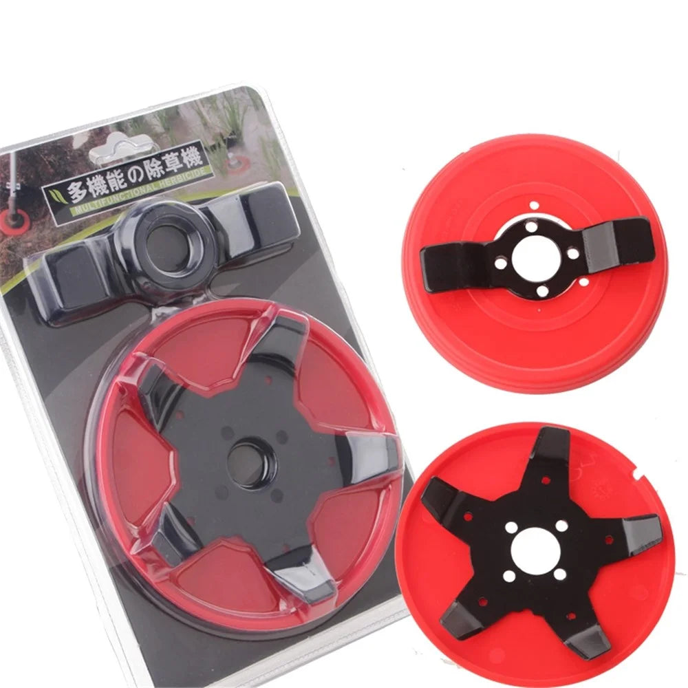 Multifunctional Weeding Plate Lawn Mower Blade Grass Trimmer Head Weeder Accessories - 5