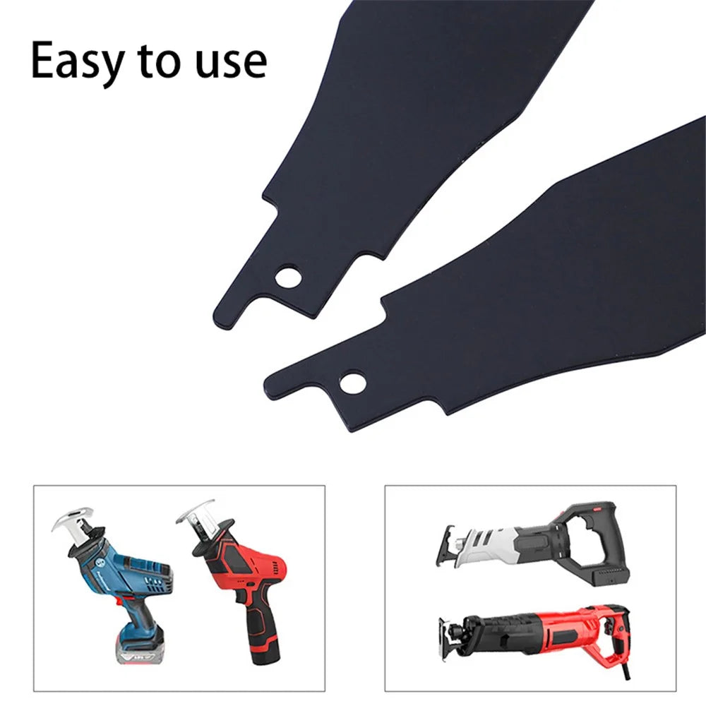 RUITOOL 4Pcs 10 / 30 / 50 / 100mm Alloy Steel Reciprocating Saw Scraper Blade Tile Cleaning Tool - 2
