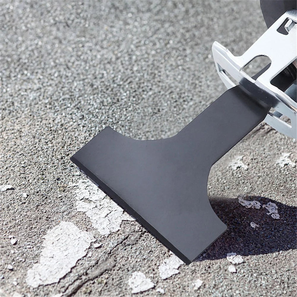 RUITOOL 4Pcs 10 / 30 / 50 / 100mm Alloy Steel Reciprocating Saw Scraper Blade Tile Cleaning Tool - 4