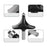 12mm Shank Tungsten Steel Alloy Round Over Bit Woodworking Cutter Wood Line Edge Trimmer - Black - 4