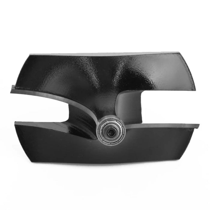 12mm Shank Tungsten Steel Alloy Round Over Bit Woodworking Cutter Wood Line Edge Trimmer - Black - 6