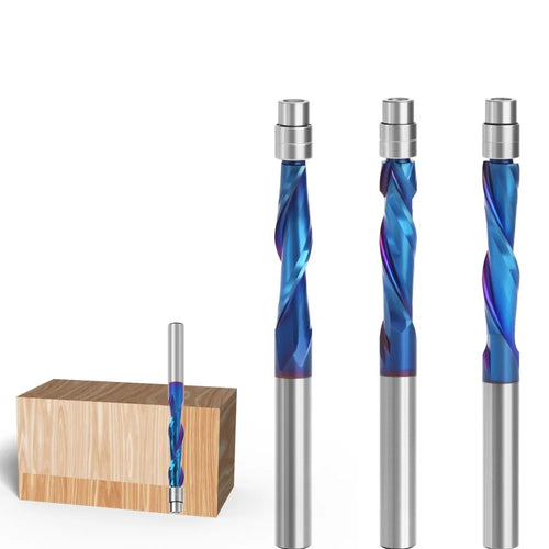 3Pcs 1 / 4" Shank Alloy Woodworking Milling Cutter Set Woodworker Router Bit Tools Carving Cutter for Wood, MDF - 1