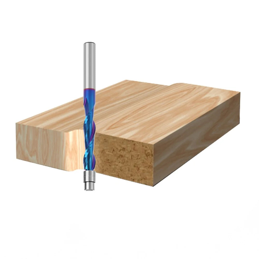 3Pcs 1 / 4" Shank Alloy Woodworking Milling Cutter Set Woodworker Router Bit Tools Carving Cutter for Wood, MDF - 7