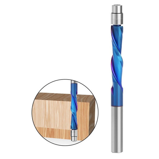 1 / 4" Shank Alloy Milling Cutter for Engraving Wood, MDF Woodworking Router Bit Tools Carving Cutter - Compression Cutter 1 / 4*1*3" - 1