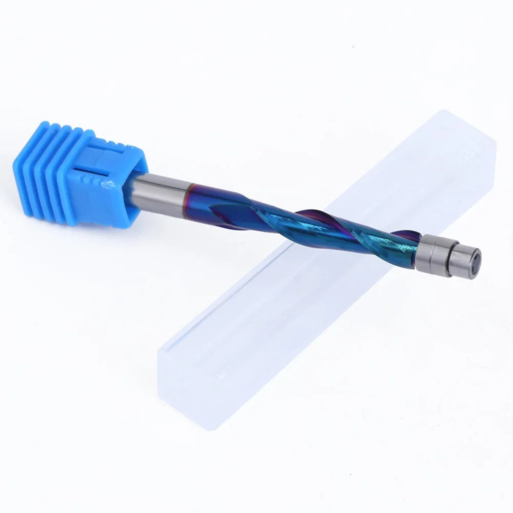 1 / 4" Shank Alloy Milling Cutter for Engraving Wood, MDF Woodworking Router Bit Tools Carving Cutter - Compression Cutter 1 / 4*1*3" - 3
