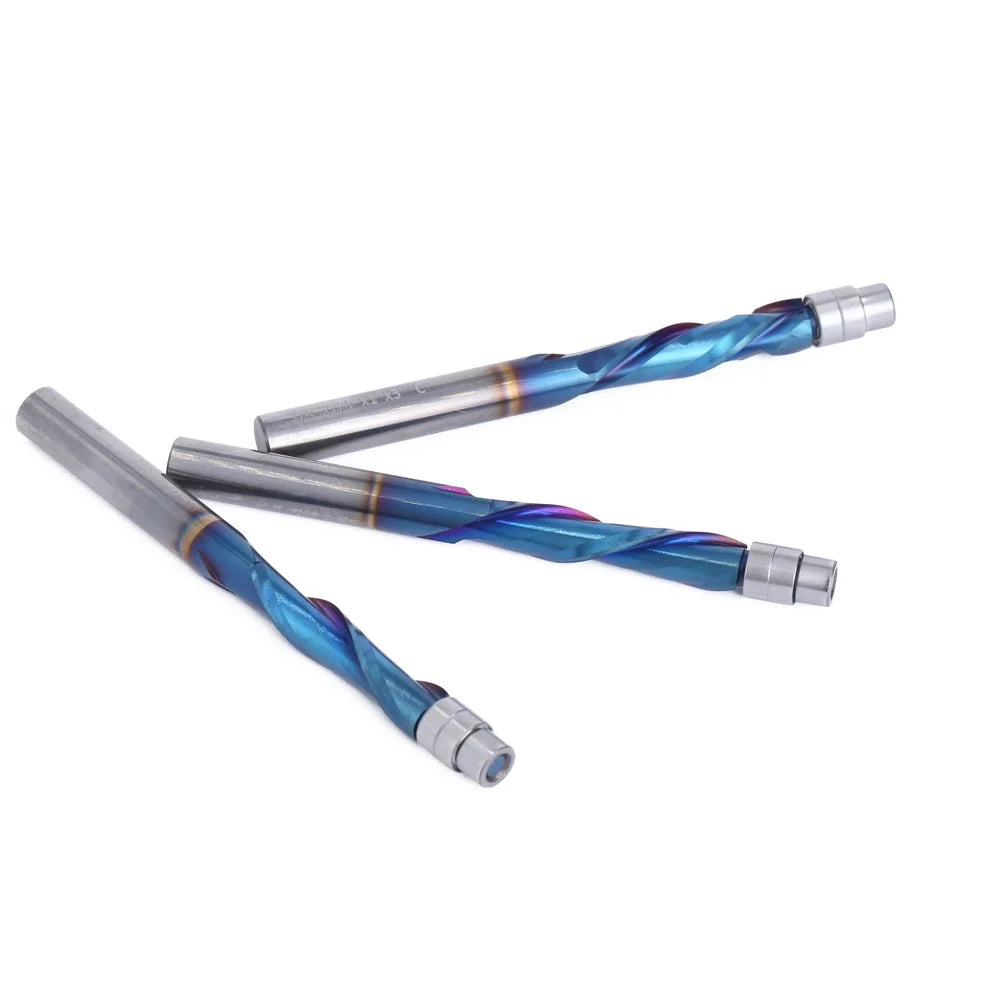 1 / 4" Shank Alloy Milling Cutter for Engraving Wood, MDF Woodworking Router Bit Tools Carving Cutter - Compression Cutter 1 / 4*1*3" - 6